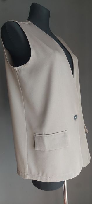 Colete Bege da Shein tamanho XS novo