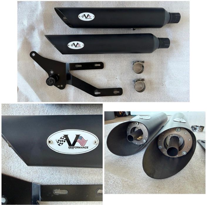 Exhaust VPerformance Double Slip-On