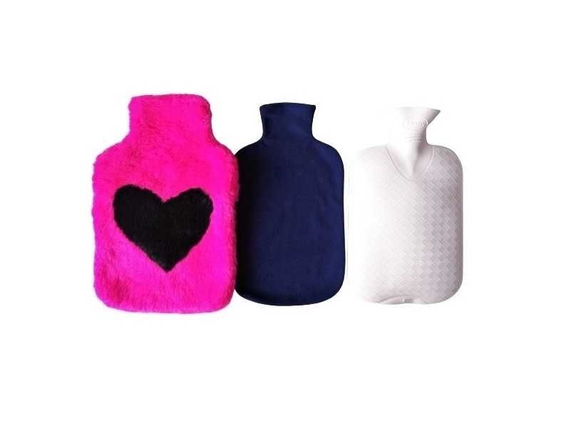 Termofor Fashy "dla Niej i dla Niego"Walentynki z podwójnym pokrowcem