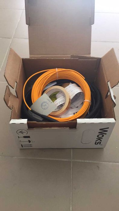 Скидки! Нагревательный  кабель WOKS-18 (Украина) Теплый пол