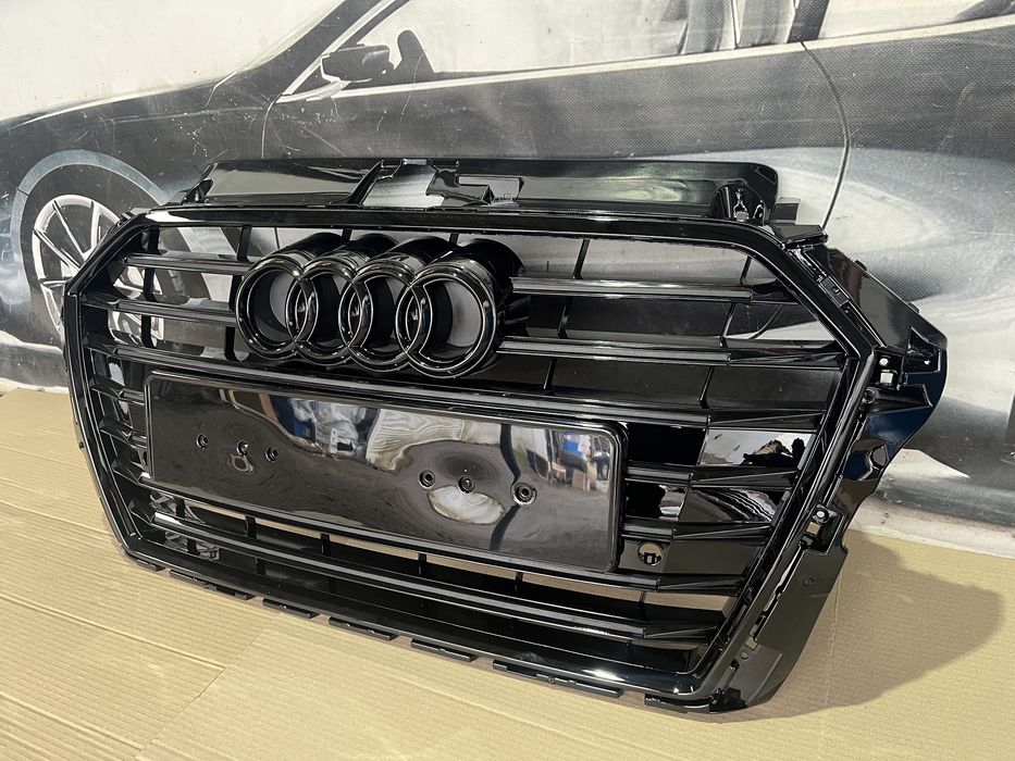 Решітка радіатора audi a3 2017 2018 2019 2020 рестайл,решетка audi a3