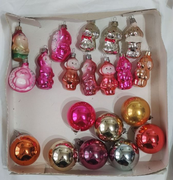 Ёлочные игрушки комплект Новогодняя Карусель 1988г