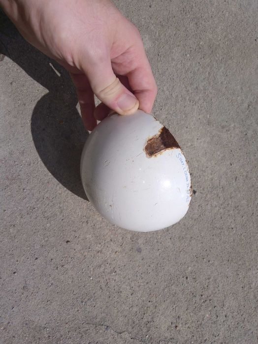 Miska miseczka emaliowana moździerz metalowa biała 12cm PRL antyk