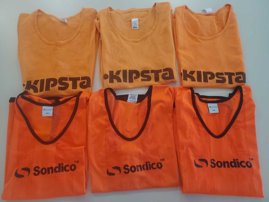 Caneleiras ADIDAS e Coletes Desportivos KIPSTA