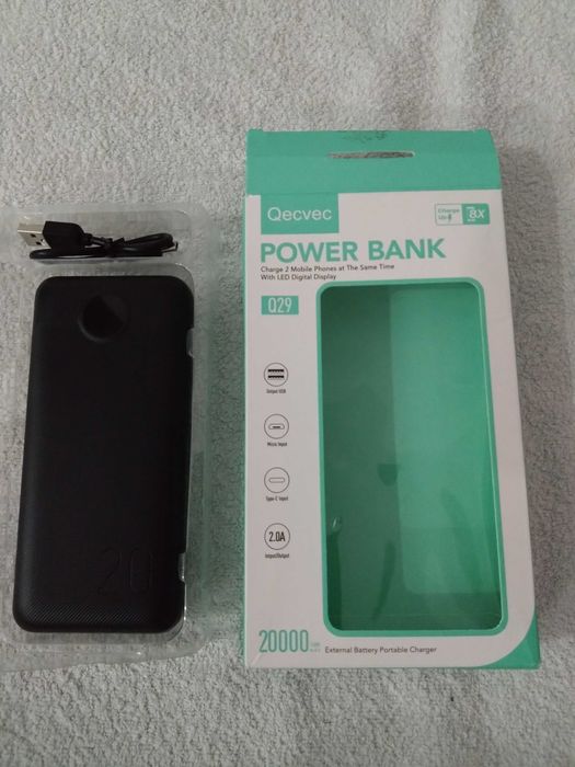 Oucvec powerbank 20000 mAh Nowy Wysyłka