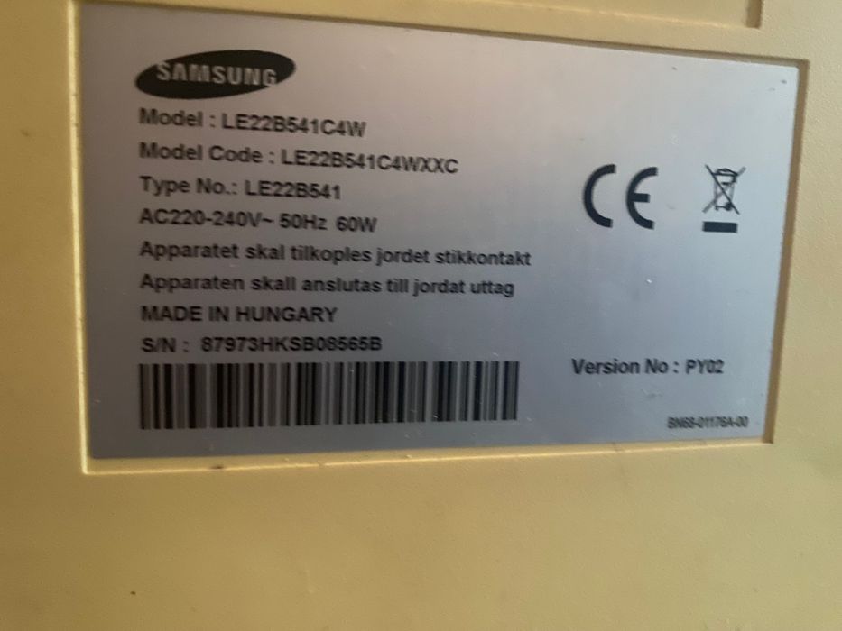 Tv Samsung pequena