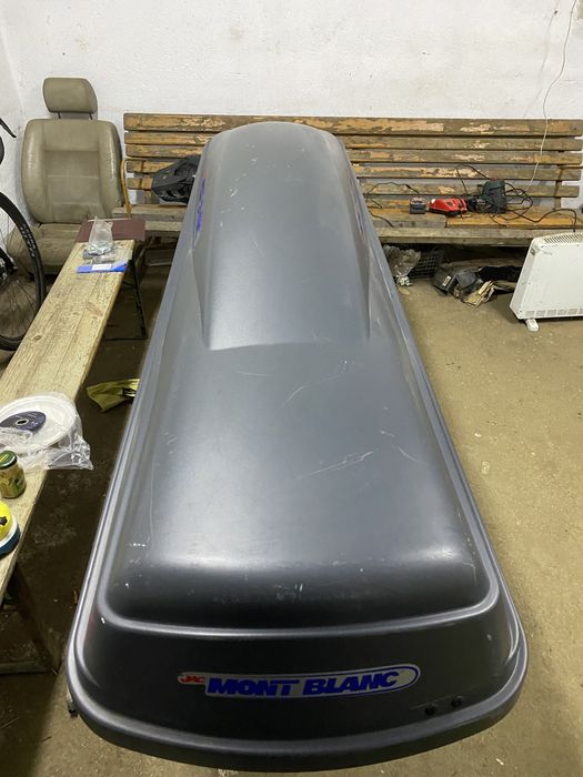 Box, bagażnik dachowy mont blanc