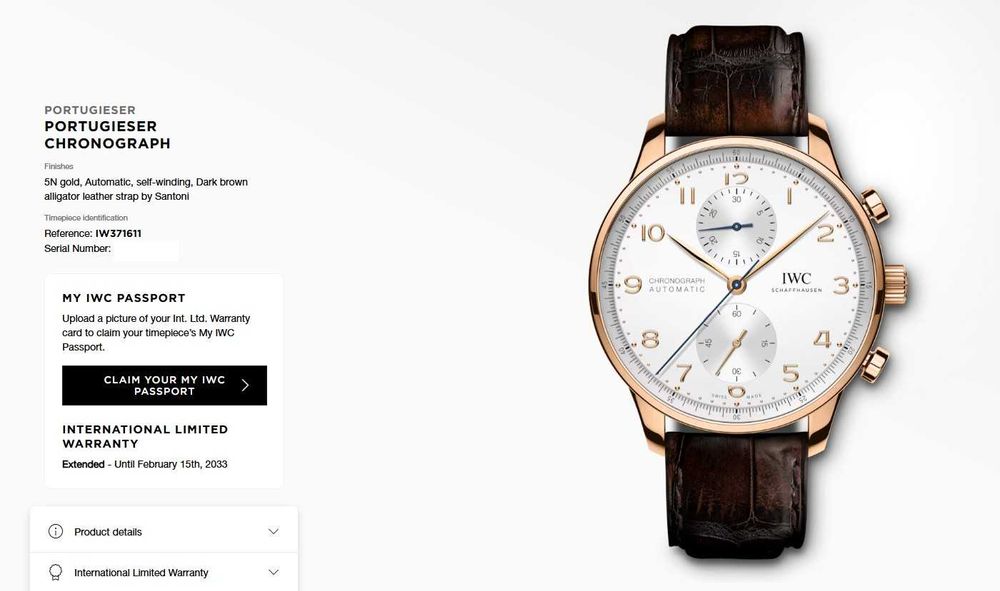 Nowy IWC Portugieser Chrono 41mm Rose Gold 2025r, / Gwar. do 2033r.