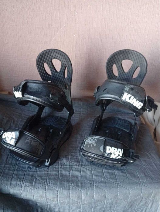 Кріплення для сноуборда Drake King L Black