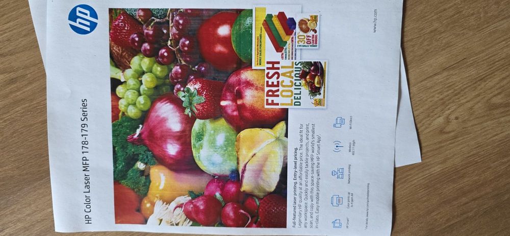 drukarka hp laserjet mfp 178nwg