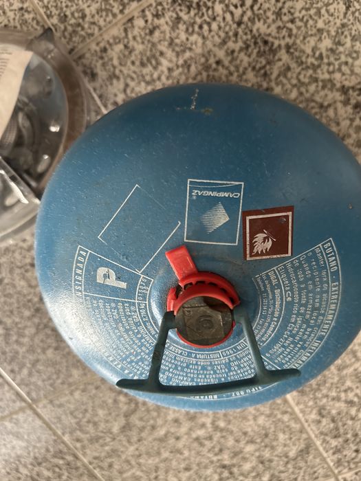 Botija e boca camping gás