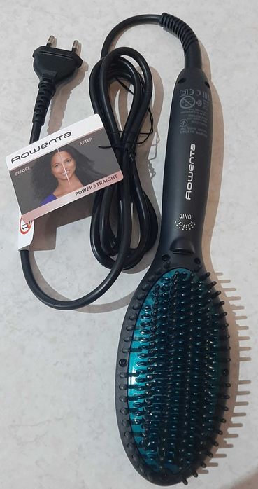 Escova Alisadora ROWENTA Power Straight CF5820 Cerâmica