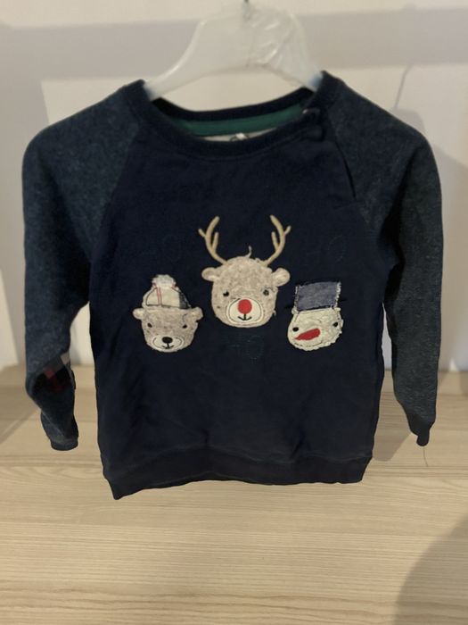 Cool club ciepła bluza z kapturem r 86 stan idealny