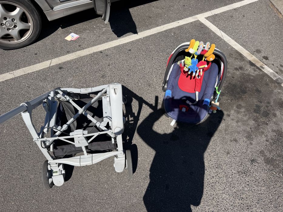 Carrinho de bebe 3 em 1