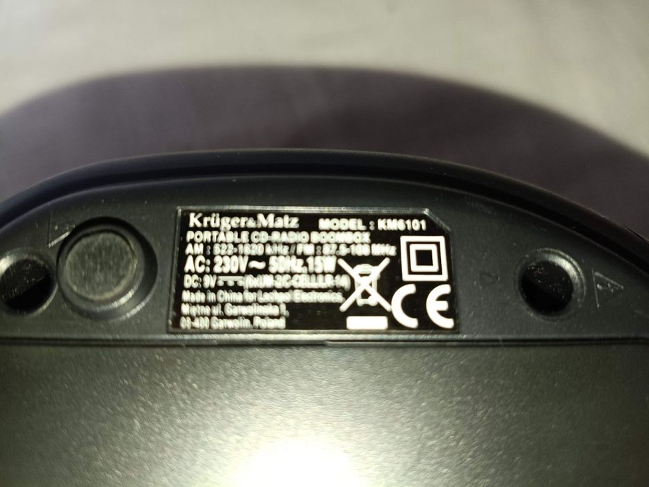 Radio odtwarzacz CD MP3 Krüger&Matz