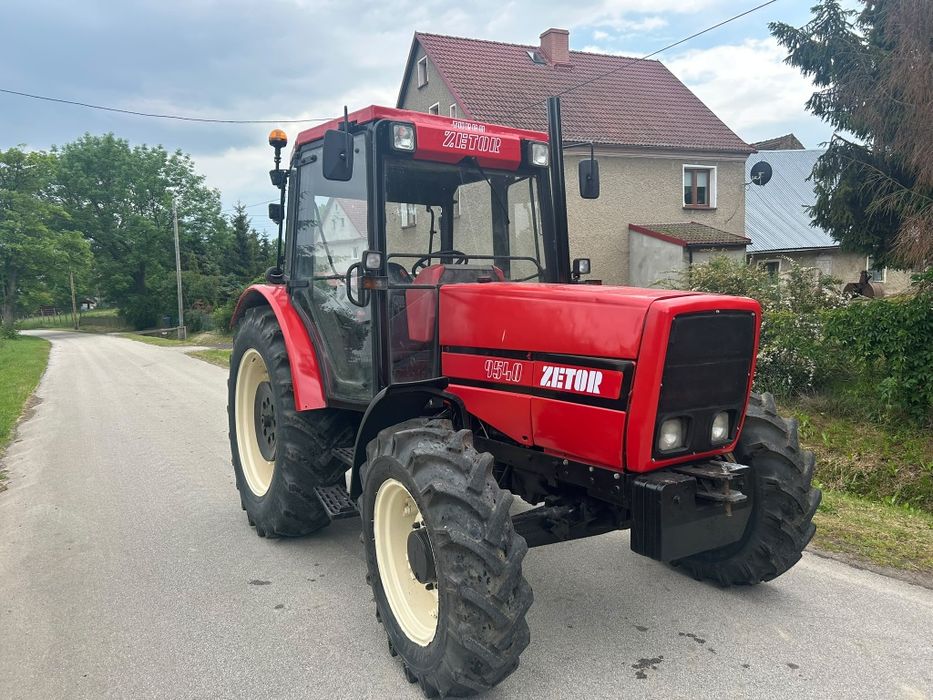 Zetor 9540 zamiana ciagnik koparka