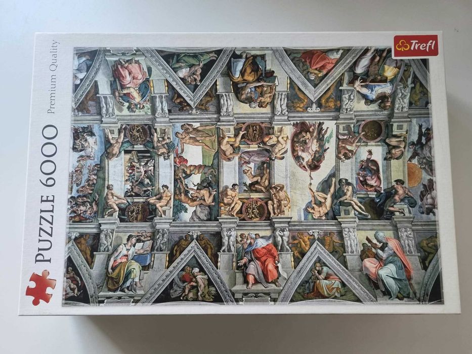 Puzzle Trefl 6000 elementów Kaplica Sykstyńska