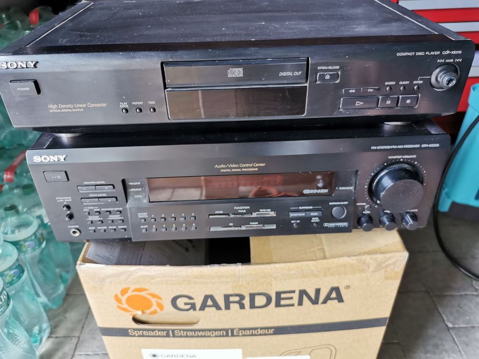 Amplituner Sony + Cd