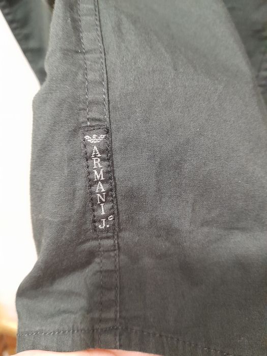 Armani Jeans оригінальна зелена чоловіча сорочка L бавовна