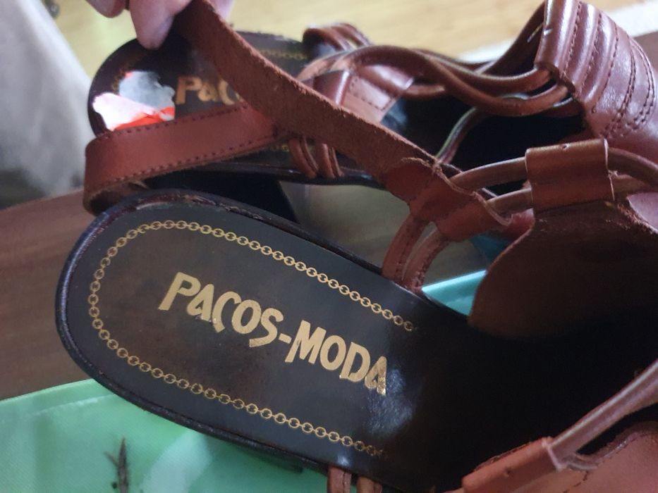 Pacos Moda sandaly skorzane 39