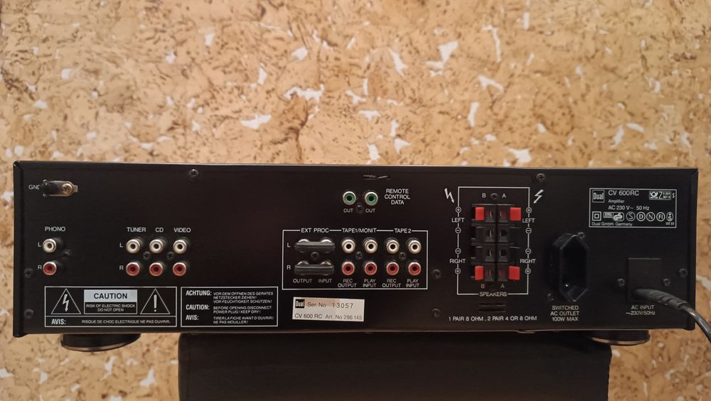 Dual CV 600 RC.Підсилювач (Germany)