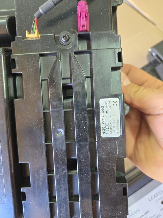 Nawigacja mib 2 wyswietlacz usb aux panel komplet audi a6 c7 lift