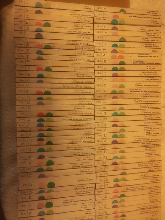 Colecção livros Verbo Rtp