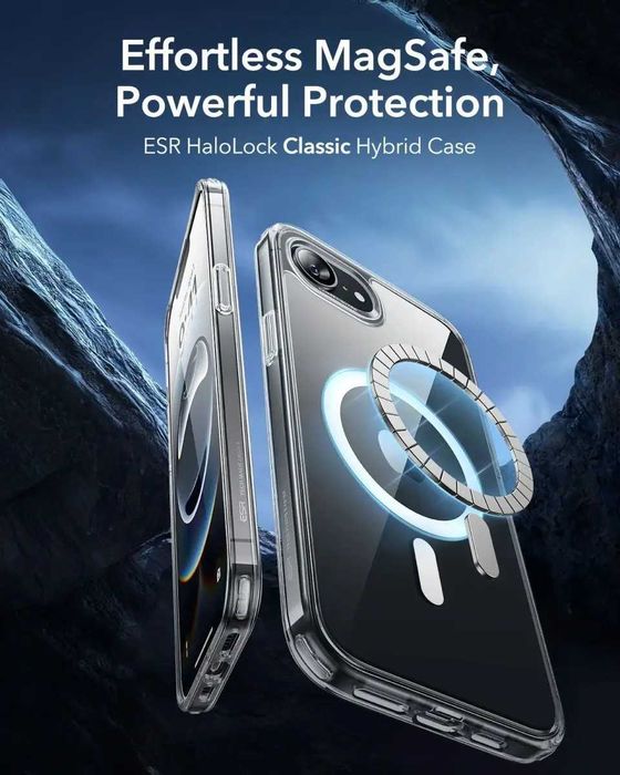 Чехол ESR Classic Hybrid Halolock для iPhone 16e Frosted Black