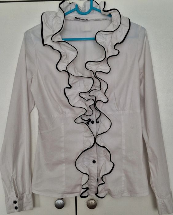 Mohito koszula damska z żabotem r.  S