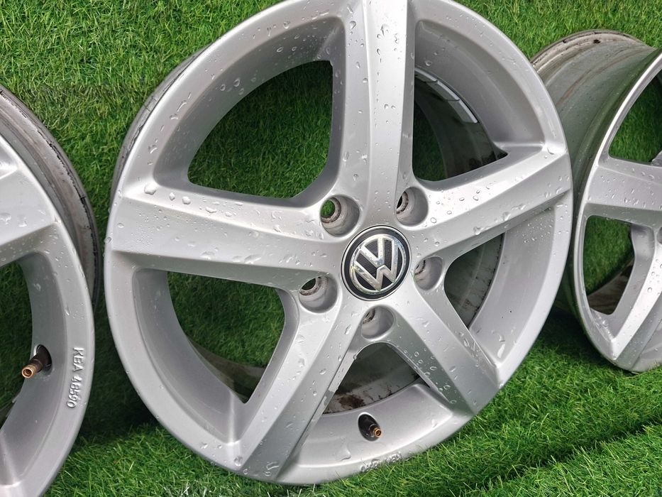 [A193] ALUFELGI 15 5x112 ORYGINAŁ VW Golf V,VI,Plus,Touran,Caddy,Jetta