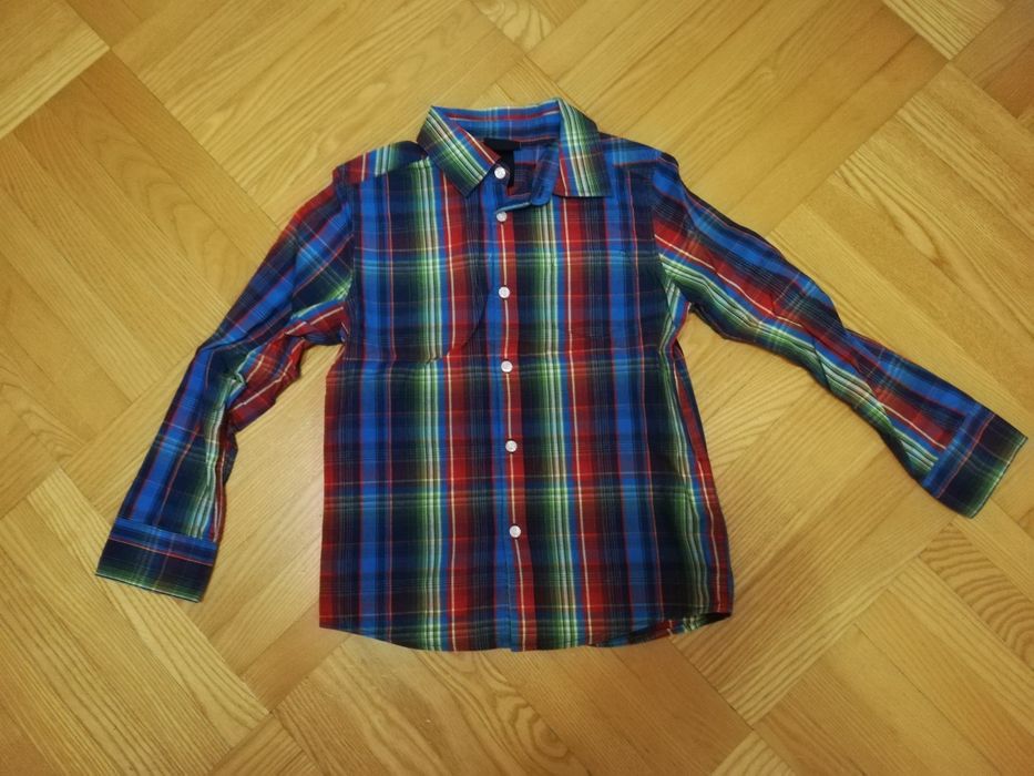 Koszula 128 H&M bardzo dobry stan