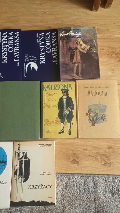 Zestaw 18 Książek Alexandre Dumas Łubiński Kraszewski Szypowska Undset