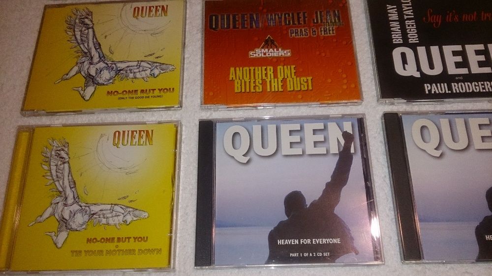 queen (cds single raros) vendo conjunto ou por unidade