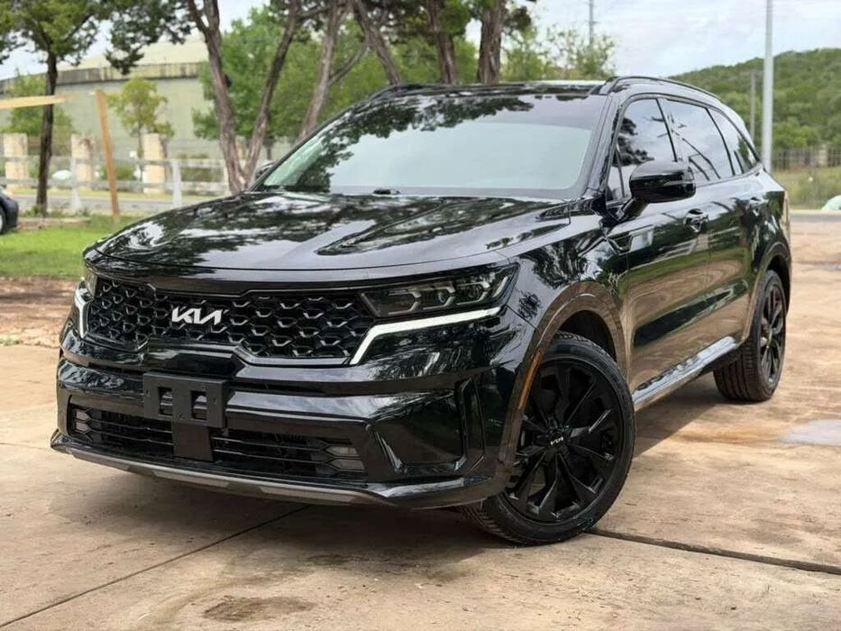 Kia Sorento X - Line 4WD | Blacktop | Panorama!