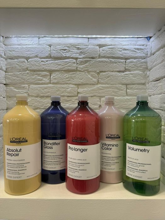 Шампунь з дозатором Лореаль Absoluт Repair Pro Longer Metal Detox Vita