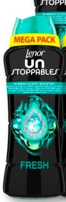 Lenor Unstoppables Perełki zapachowe do prania 1 x 570g, Fresh