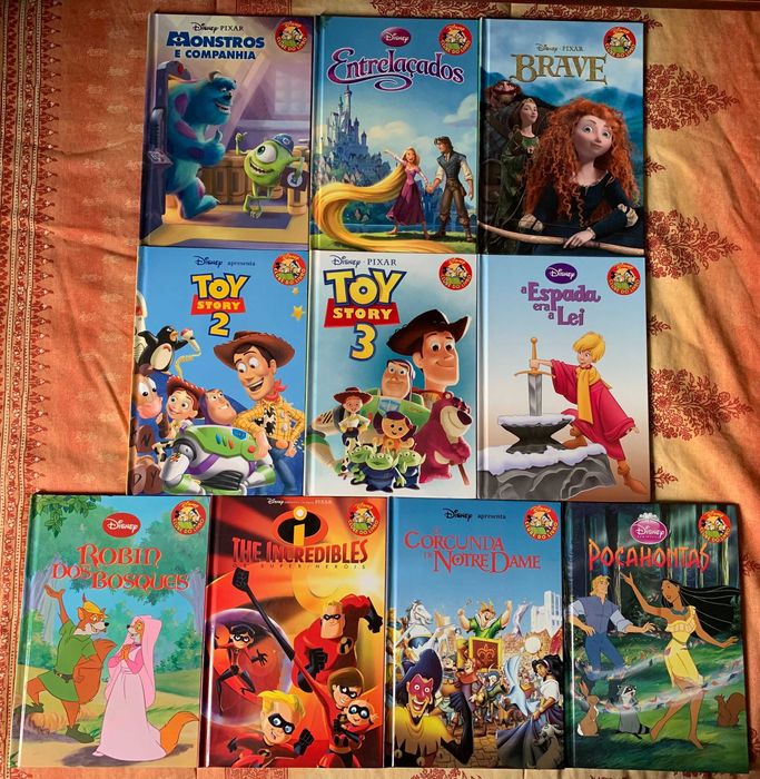 Coleção Clube do Livro Disney [títulos na descrição]