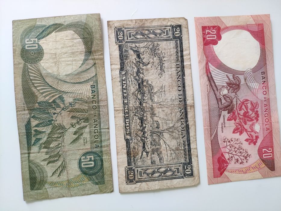 13 Notas Angola - escudos