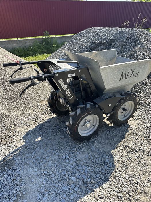 Міні думпер самоскид Dumper Muck-Truck Max II Самохідний візок думпер тачка тачка будівельна