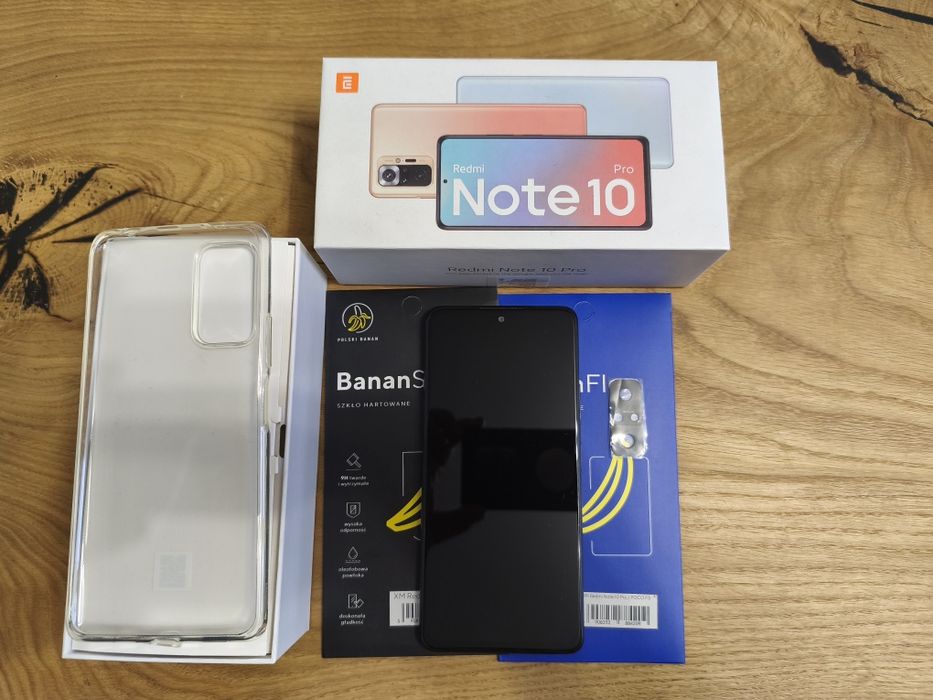 Redmi Note 10 Pro 128/8 GB + szkło ochronne