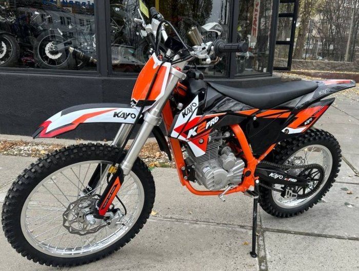 Новий ендуро KAYO K2 PRO 2026 250cc кросовий мотоцикл 21 18 доставка по Україні