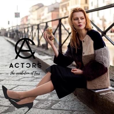 Шуба з натурального хутра вiдомого бренда Actors