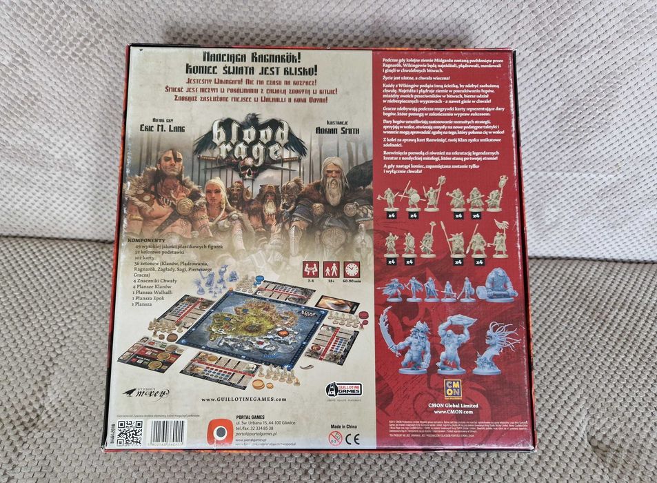 Blood rage gra planszowa