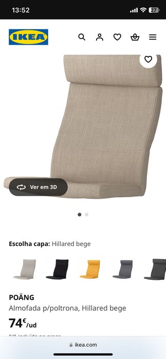Poltrona IKEA nova super confortável