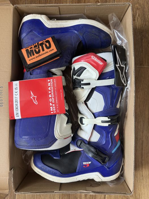Мотоботы Alpinestars Tech 3 практически новые