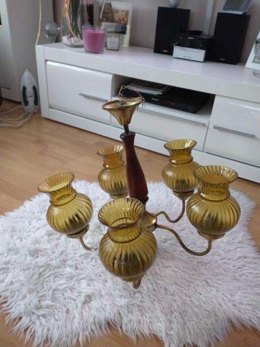 Lampa-antyk- szklana