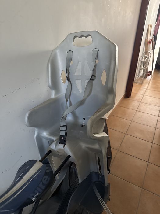 Cadeira crianca bicicleta adulto