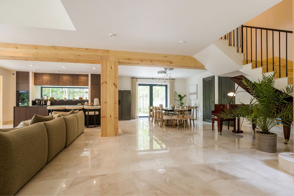 Nowy dom 300m,kominek, jacuzzi, sauna, klimatyzacja, palenisko, grill,