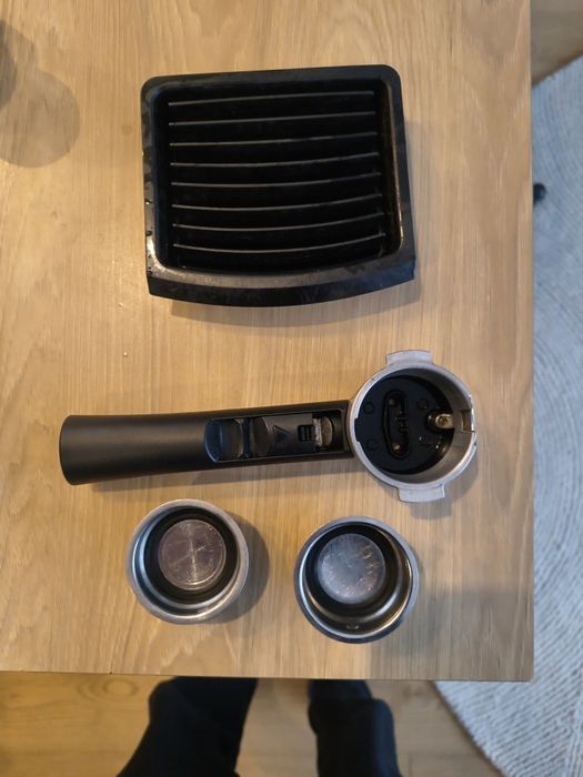 Kolba do ekspresu do kawy, sitka pojedyncze i podwójne, tacka