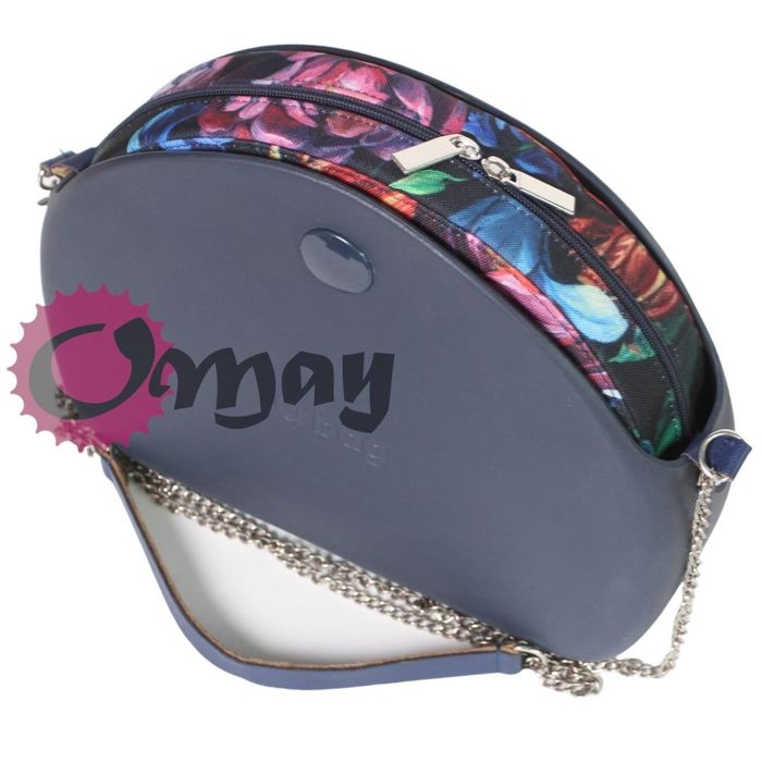 organizer OBAG MOON LIGHT róże kwiaty cudne zamek granatowy wkład OMAY